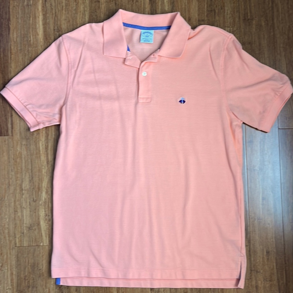 Pastel Orange Brooks Brothers Polo